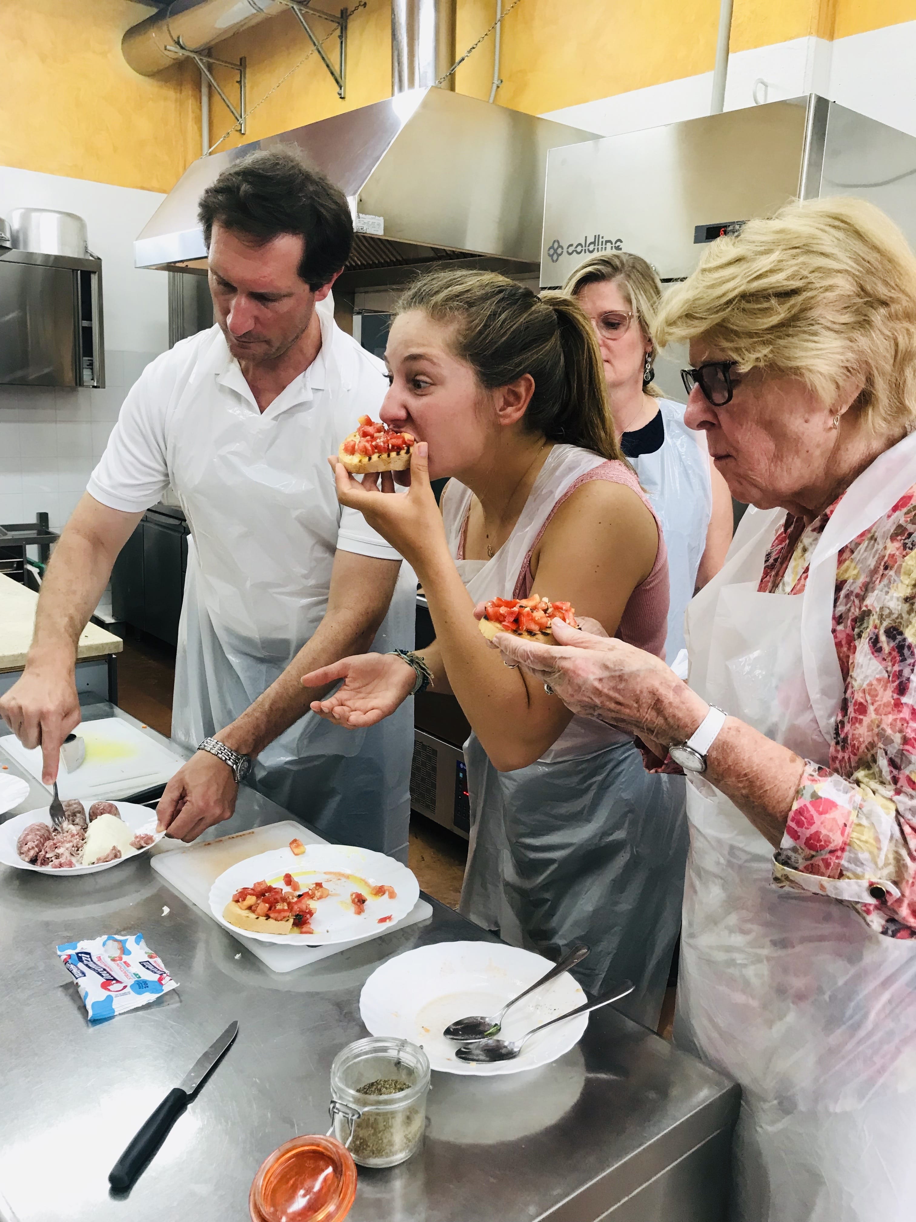 OT Hands-On Roman Cooking Class With Market Tour And Gourmet Feast