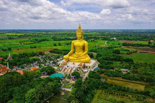 Bangkok: Giant Buddha & Ayutthaya Afterlife Tour