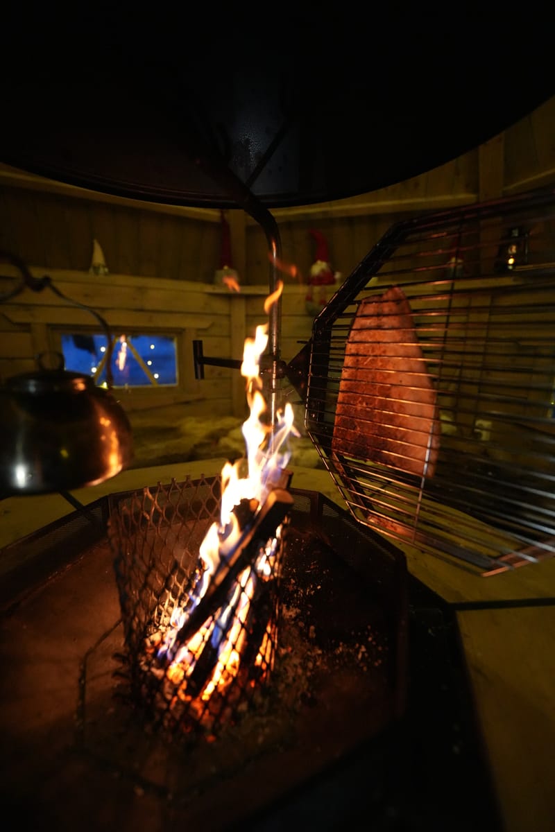 Private Aurora Spa with dinner