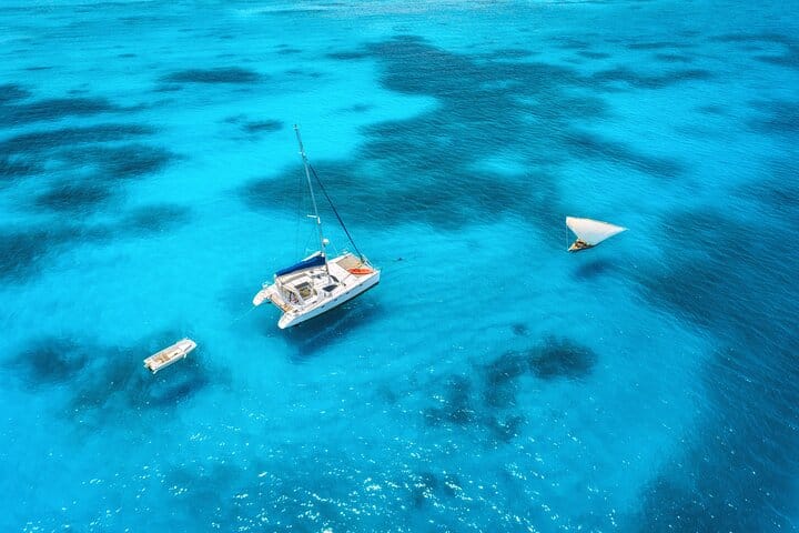 Mnemba Island Private Catamaran with Full Day Snorkeling  8