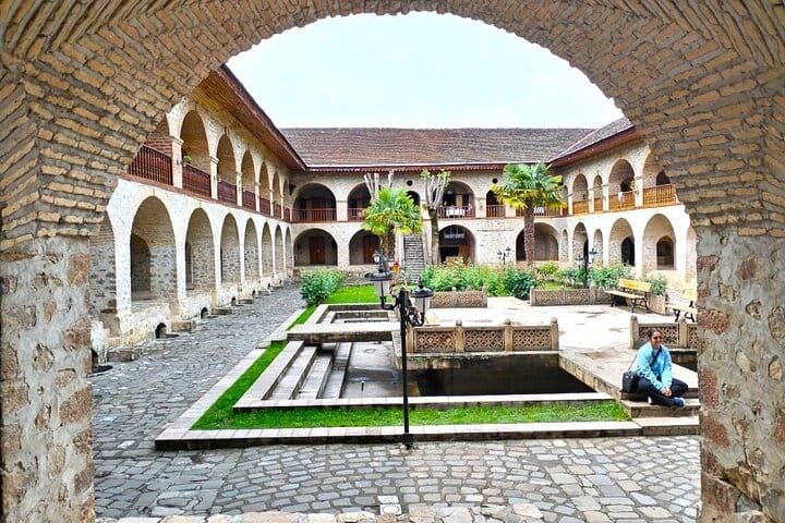 Sheki Khan Palace-Sheki-Khan_palace_Sheki tour-SHeki caravanserai