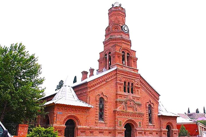 Ganja_tour_Helenendorf_Goygol_Hanlar_settlement_German_Lutheran_Church_