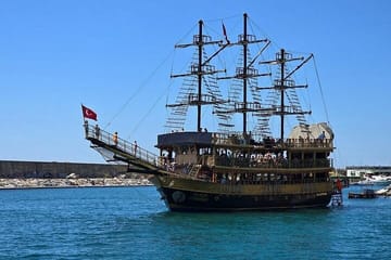 Antalya Pirate Boat Tour with Lunch & Free Soft Drinks