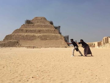 Private Giza Pyramids, Memphis & Saqqara Tour