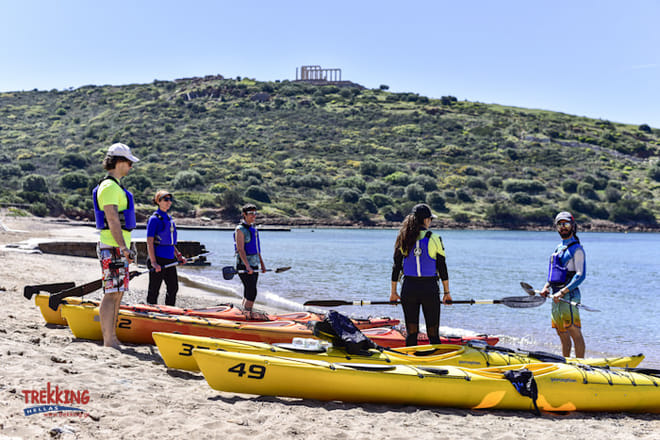 Athens Sea Kayak, Temple of Poseidon