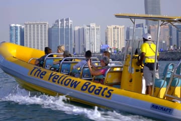 60-Minute Yellow Boat Tour of Dubai Harbour Landmarks