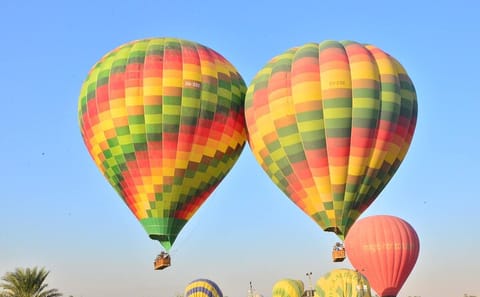 Hot Air Balloon Ride over Luxor's West Bank at Sunrise