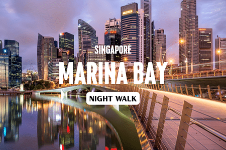 Marina Bay Night Walk: Spectra Show, Garden Rhapsody & Satay Delights