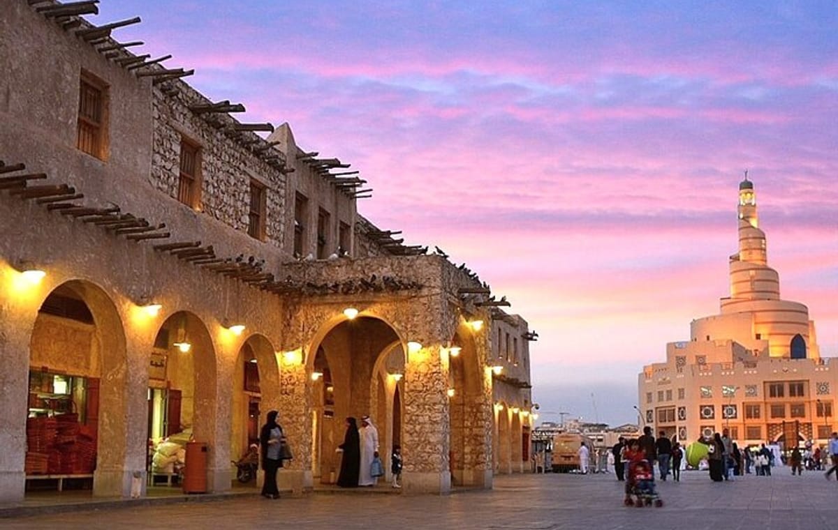 Doha from Land & Sea: City Tour & Traditional Dhow Boat Ride