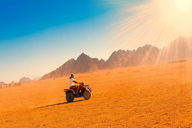 Exciting Quad Bike Adventure in the Egyptian Desert with Bedouin Experience