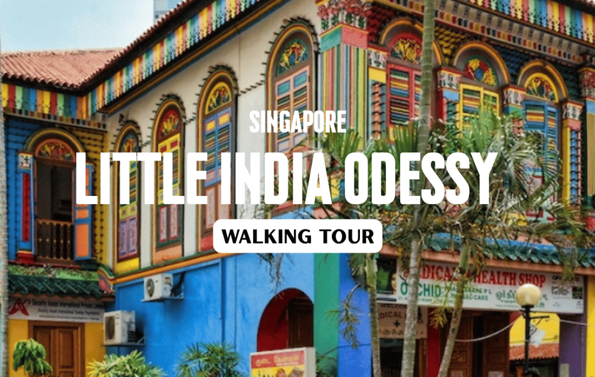 Walking Tour of Little India in Singapore