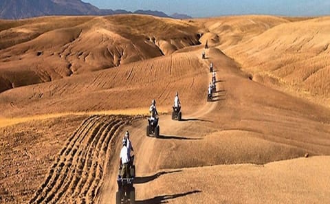 Camel Trek and Quad Ride in Agafay Desert near Marrakech