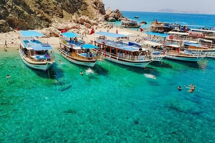 Suluada Boat Tour with Lunch & Roundtrip Transfer from Kemer