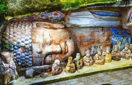 Private Tour of Dazu Rock Carvings from Chongqing