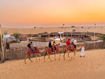 Overnight Camel Safari at Platinum Heritage Desert Camp, Dubai