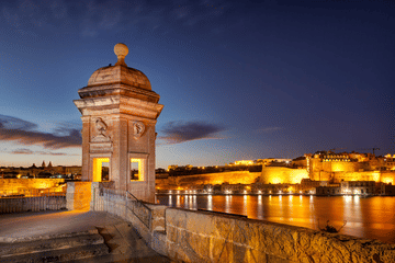 Malta By Night Guided Tour Visiting The Valletta Waterfront, Rabat & Mdina