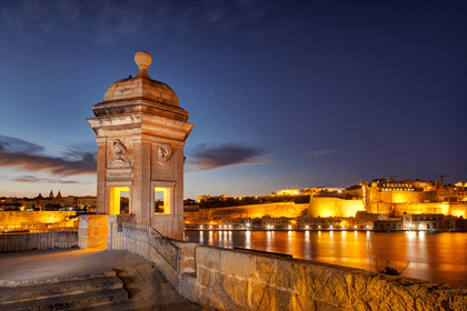 Malta By Night Guided Tour Visiting The Valletta Waterfront, Rabat & Mdina