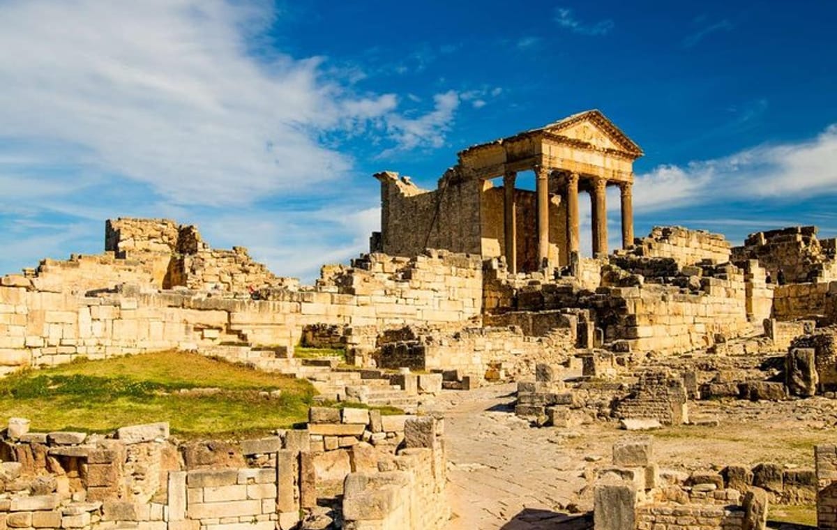 From Tunis: Private Tour Testour -Dougga- Zaghouan
