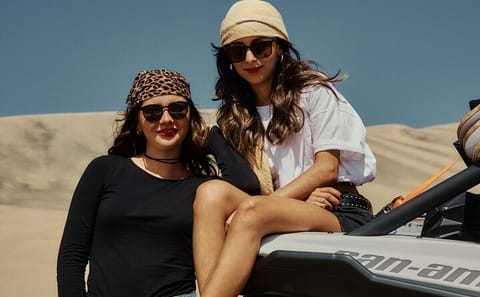 Dubai Dune Buggy Safari with Sandboarding, Camel Ride and Dinner