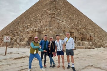 Giza pyramids Egyptian Museum Felucca sailing Camel Ride Private Full Day Trip