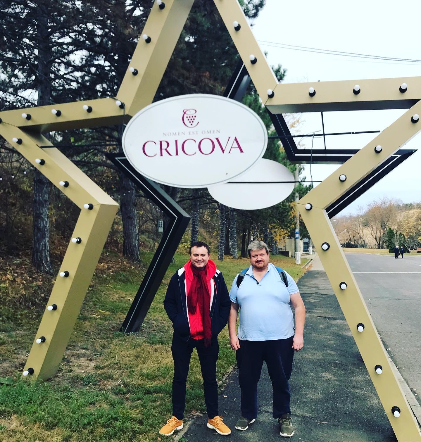 Our guests from UK discovering Cricova Winery