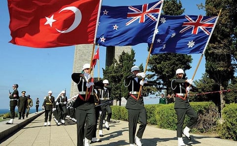 Under the Southern Cross Anzac Day in Gallipoli