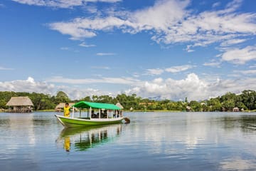 Boating Adventure on the Miraculous Lagoon in Tingo María