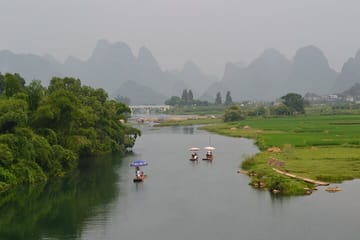 2 Days Longji Rice Terraces Li River Xianggong Hill Yangshuo Tour