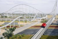 Ferrari World Abu Dhabi rossa ride
