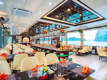 Wonder Of The Sea Cruise Halong One Day Tour, Buffet & Jacuzzi