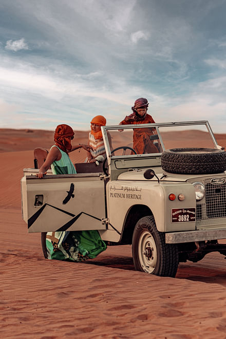 Safari por el desierto del patrimonio de Dubái