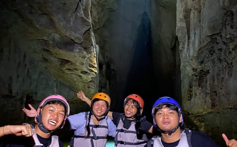 Cycling and Cave Tubing Adventure in Yogyakarta