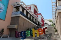 The town square in Plovdiv