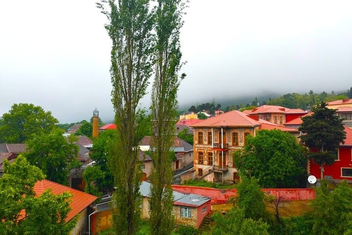 Sheki tour-Sheki view from the top-VLA Tourism