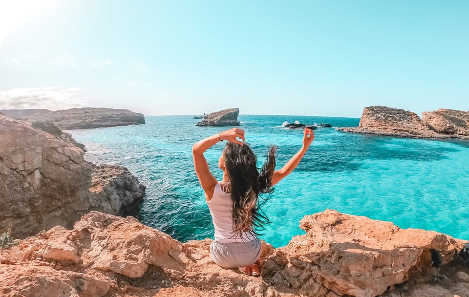 Full-Day Comino and Blue Lagoon Mini Cruise from Sliema