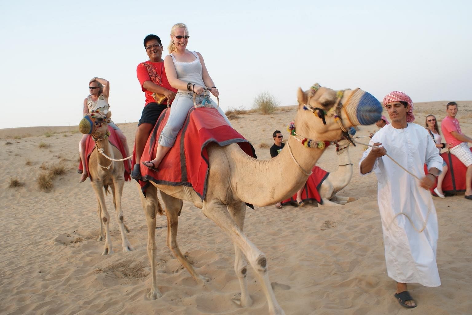 Dubai Desert 4x4 Dune Bashing Sandboarding Camel Riding Dinner