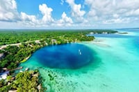 Bacalar Seven Color Lagoon Boat Adventure with Grill Option 5