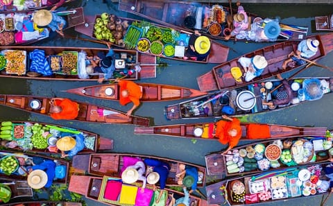 From Bangkok: Damnoen Saduak Floating Market Tour