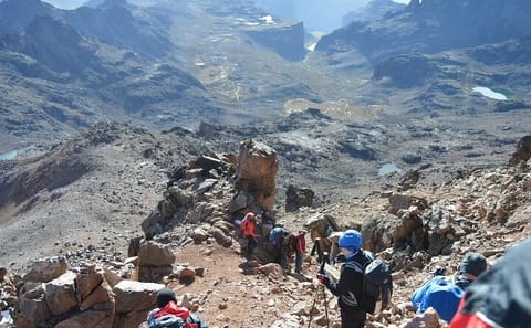4-Day Mount Kenya Trekking Tour via Sirimon Route from Nairobi