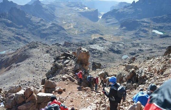 4 Days Mount Kenya Climbing Sirimon Route