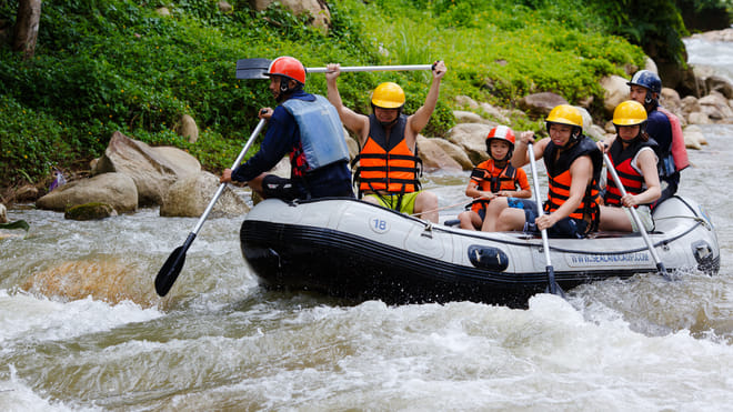 Whitewater Rafting-Tone Pariwat Conservation Area, Phang Nga