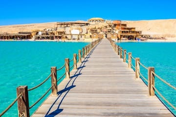 Orange Bay Island Day Trip from Hurghada City Center