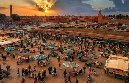 Guided Day Trip from Agadir to Marrakesh Highlights
