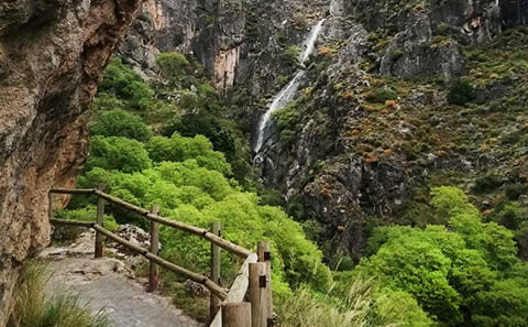 From Granada: Los Cahorros private hiking