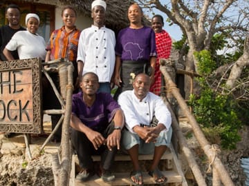 Zanzibar: Ocean Dining at The Rock Restaurant – A Table Above the Sea
