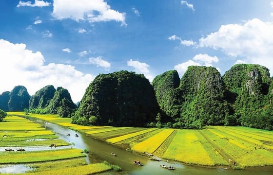Ninh Binh Full Day Tour Visit Hoa Lu Tam Coc & Mua Cave