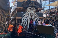 Alanya Pirate Boat Tour with Foam Party Soft Drinks & Transfer 1
