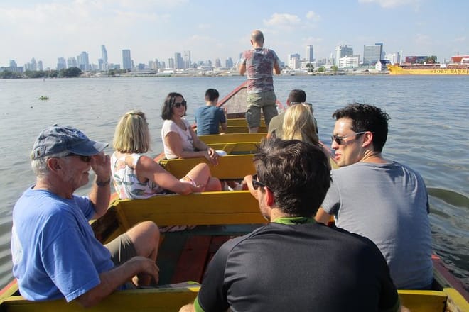 going back by long tail boat