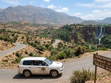 From Marrakech: Day Trip to Ouzoud Waterfalls Guided & Boat Ride
