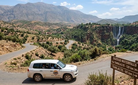 From Marrakech: Day Trip to Ouzoud Waterfalls Guided & Boat Ride